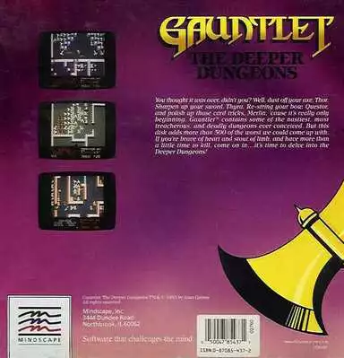 Image n° 2 - screenshots  : Gauntlet - The Deeper Dungeons